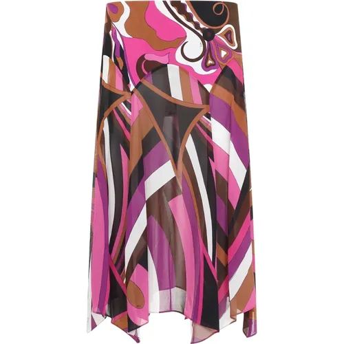 Skirts > Midi Skirts - - EMILIO PUCCI - Modalova