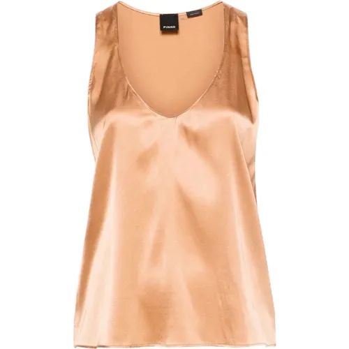 Tops > Sleeveless Tops - - pinko - Modalova