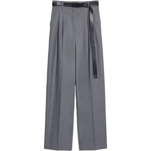 Trousers > Wide Trousers - - Max Mara Studio - Modalova