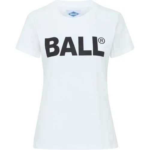 Ball - Tops > T-Shirts - White - Ball - Modalova