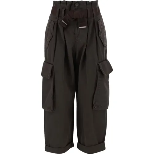 Trousers > Wide Trousers - - pinko - Modalova