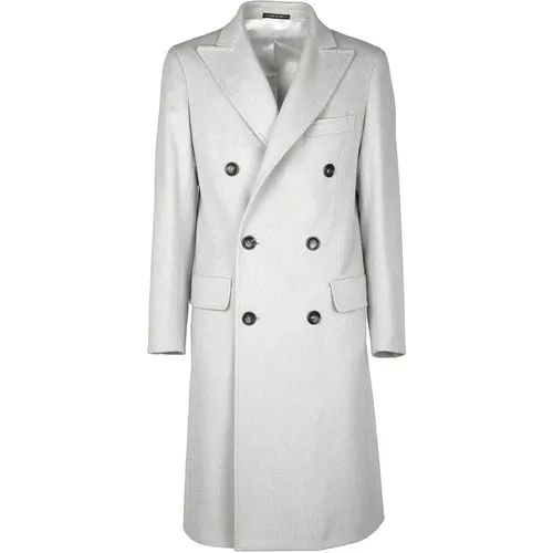 Coats > Double-Breasted Coats - - Made in Italia - Modalova