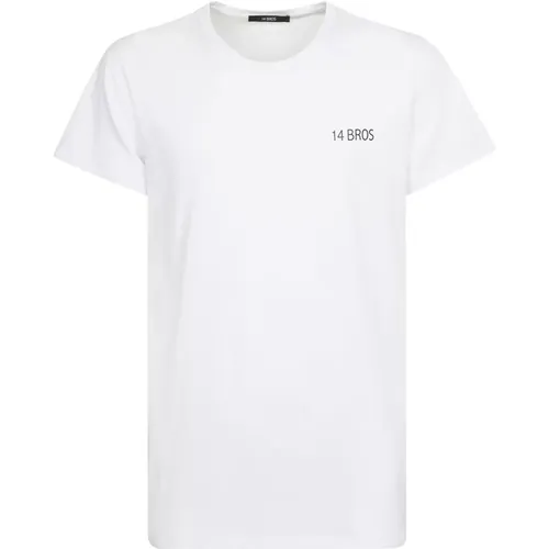 Bros - Tops > T-Shirts - White - 14 Bros - Modalova
