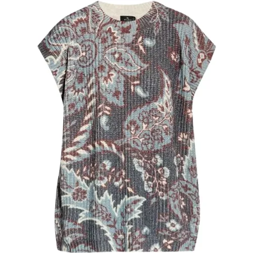 Tops > Sleeveless Tops - - ETRO - Modalova