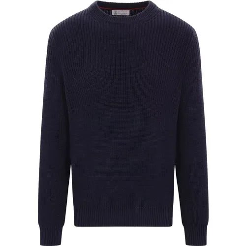 Knitwear > Round-neck Knitwear - - BRUNELLO CUCINELLI - Modalova