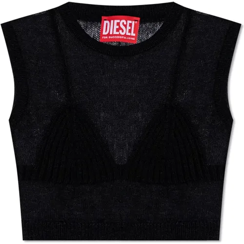 Tops > Sleeveless Tops - - Diesel - Modalova