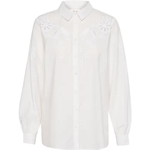 Blouses & Shirts > Shirts - - Cream - Modalova