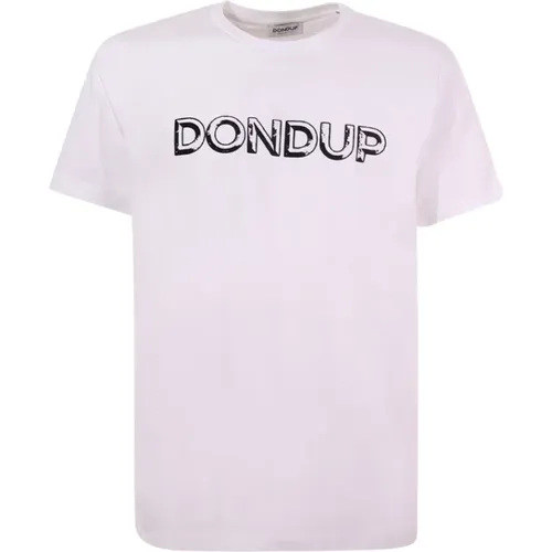 Dondup - Tops > T-Shirts - White - Dondup - Modalova