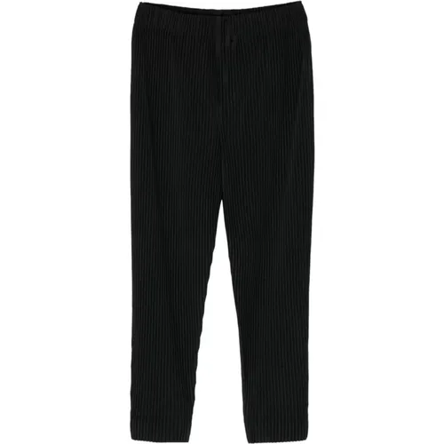 Trousers > Slim-fit Trousers - - Issey Miyake - Modalova