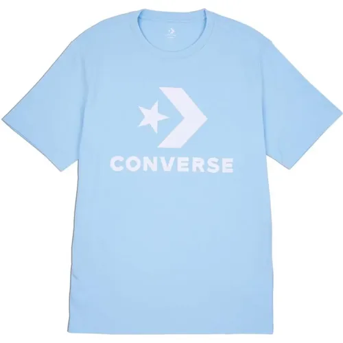 Converse - Tops > T-Shirts - Blue - Converse - Modalova