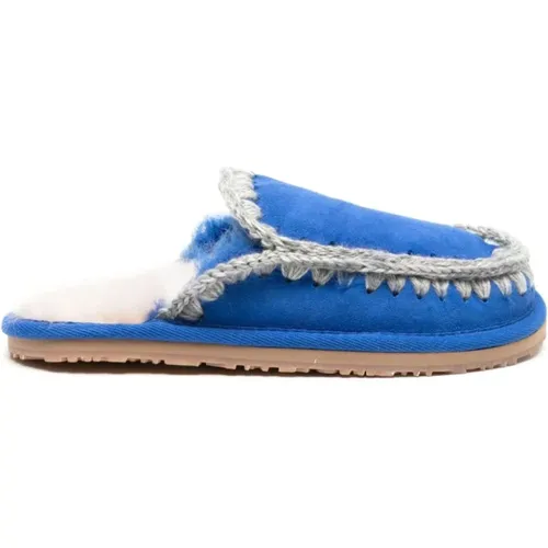 Mou - Shoes > Slippers - Blue - Mou - Modalova