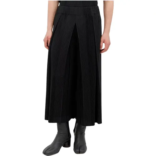 Trousers > Wide Trousers - - Issey Miyake - Modalova