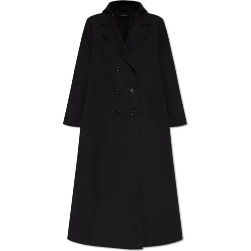 Coats > Double-Breasted Coats - - Emporio Armani - Modalova