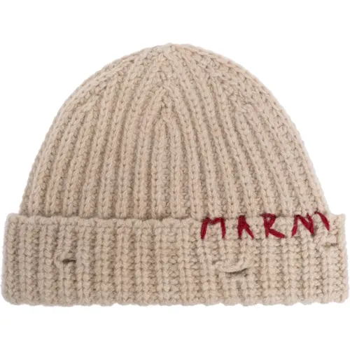 Accessories > Hats > Beanies - - Marni - Modalova