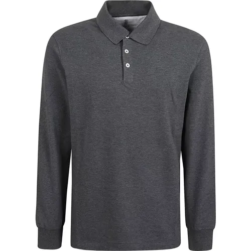 Tops > Polo Shirts - - BRUNELLO CUCINELLI - Modalova