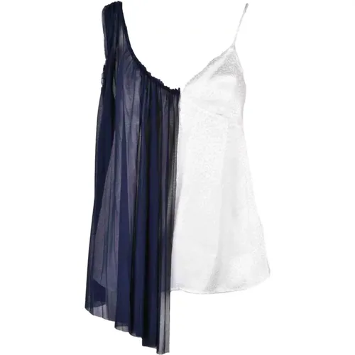 Tops > Sleeveless Tops - - Erika Cavallini - Modalova