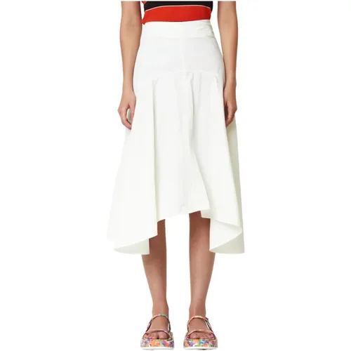 Skirts > Midi Skirts - - Plan C - Modalova