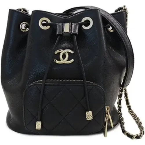 Pre-owned > Pre-owned Bags > Pre-owned Bucket Bags - - Chanel Vintage - Modalova