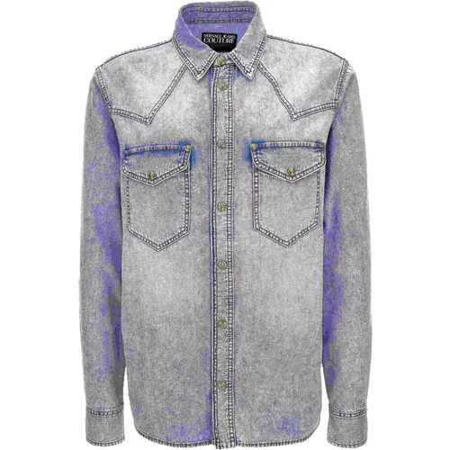 Shirts > Denim Shirts - - Versace Jeans Couture - Modalova