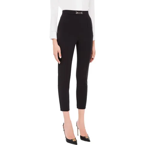 Trousers > Suit Trousers - - Elisabetta Franchi - Modalova