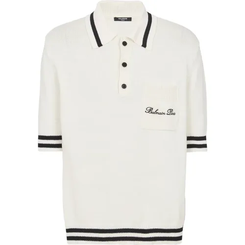 Tops > Polo Shirts - - Balmain - Modalova