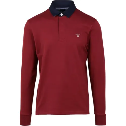 Gant - Tops > Polo Shirts - Red - Gant - Modalova