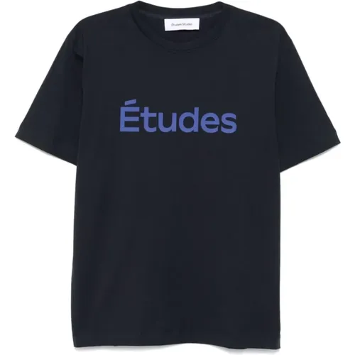 Études - Tops > T-Shirts - Blue - Études - Modalova