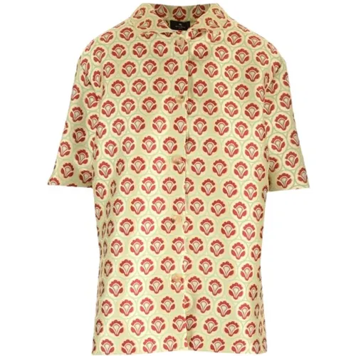 Shirts > Short Sleeve Shirts - - ETRO - Modalova