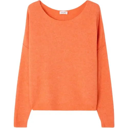 Knitwear > Round-neck Knitwear - - American vintage - Modalova