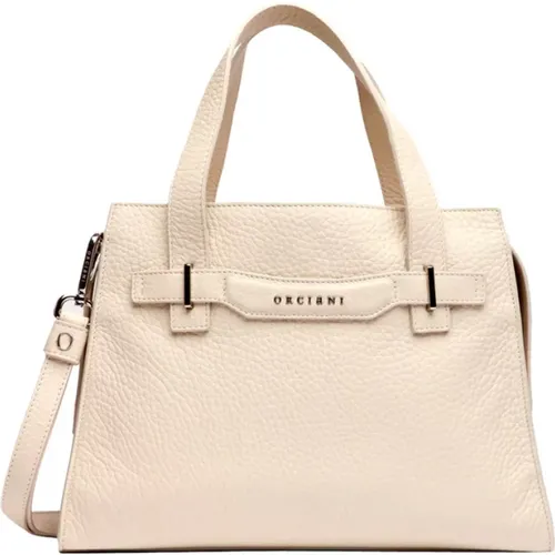 Orciani - Bags > Handbags - Beige - Orciani - Modalova