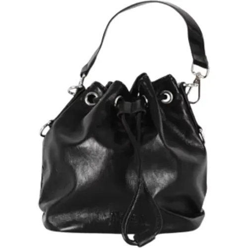 Msgm - Bags > Bucket Bags - Black - Msgm - Modalova