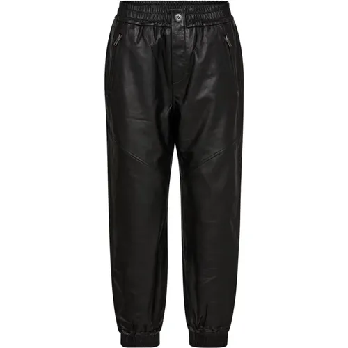 Trousers > Leather Trousers - - Co'Couture - Modalova