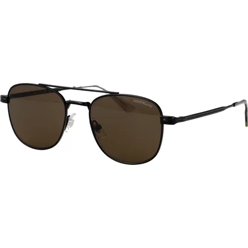 Accessories > Sunglasses - - Montblanc - Modalova