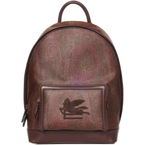 Etro - Bags > Backpacks - Brown - ETRO - Modalova