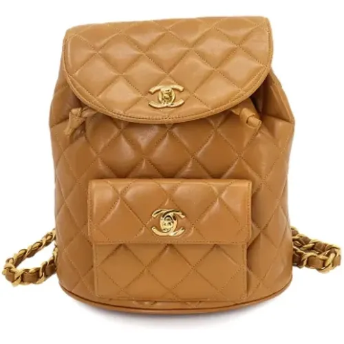 Pre-owned > Pre-owned Bags > Pre-owned Backpacks - - Chanel Vintage - Modalova