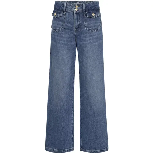 Jeans > Wide Jeans - - MOS MOSH - Modalova