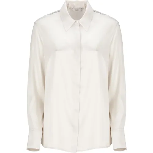 Blouses & Shirts > Shirts - - PESERICO - Modalova