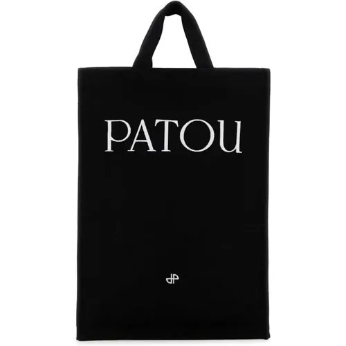 Patou - Bags > Tote Bags - Black - Patou - Modalova