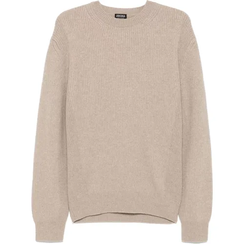 Knitwear > Cashmere Knitwear - - Ermenegildo Zegna - Modalova