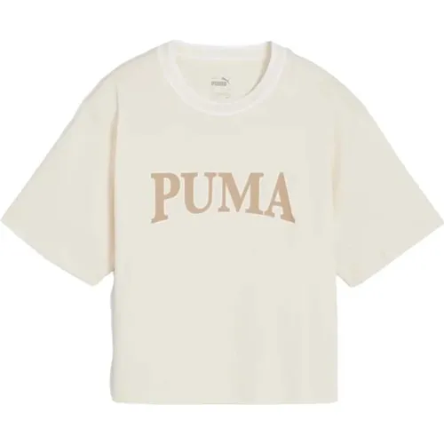 Puma - Tops > T-Shirts - Beige - Puma - Modalova