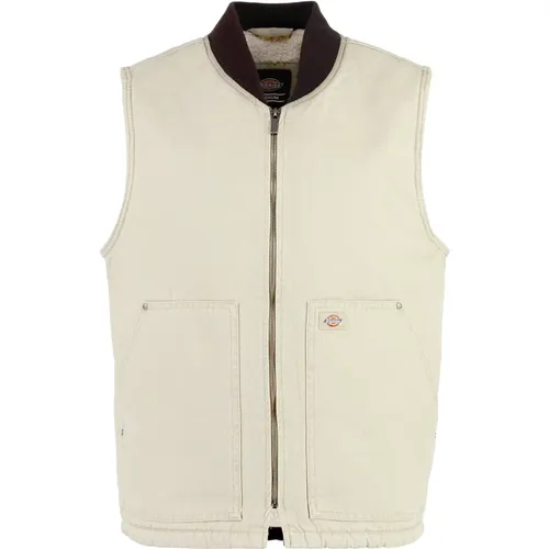 Dickies - Jackets > Vests - Beige - Dickies - Modalova