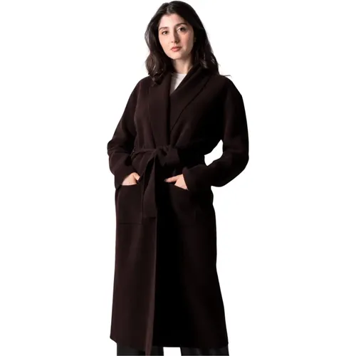 Coats > Belted Coats - - Roberto Collina - Modalova