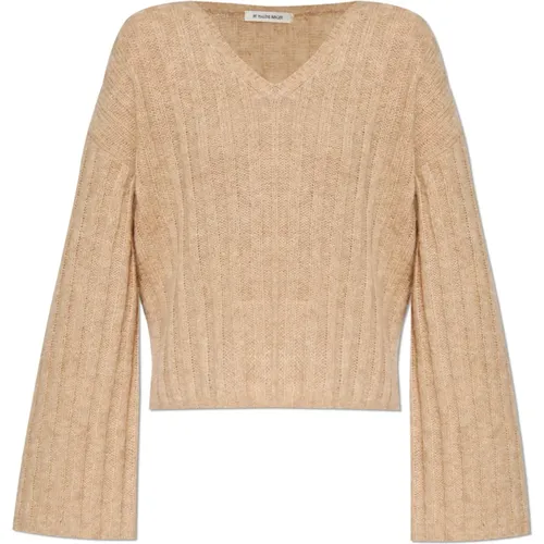 Knitwear > V-neck Knitwear - - By Malene Birger - Modalova