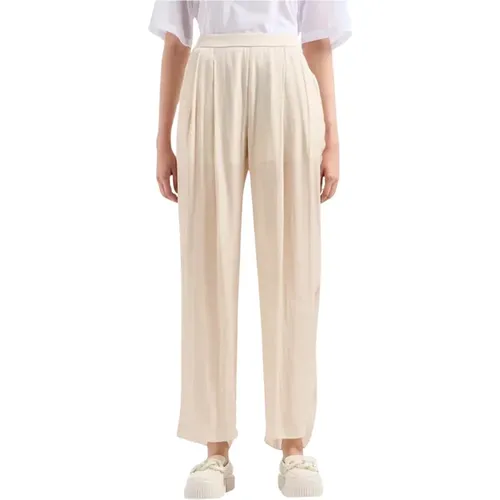 Trousers > Wide Trousers - - Emporio Armani - Modalova