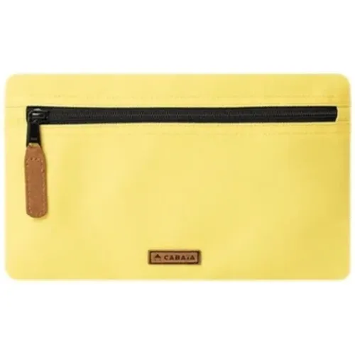 Cabaia - Bags > Clutches - Yellow - Cabaia - Modalova