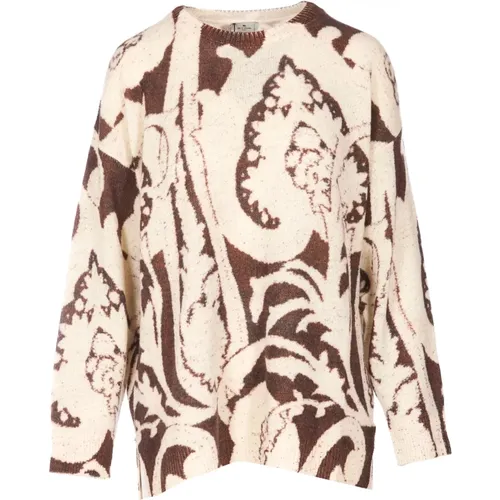 Knitwear > Round-neck Knitwear - - ETRO - Modalova