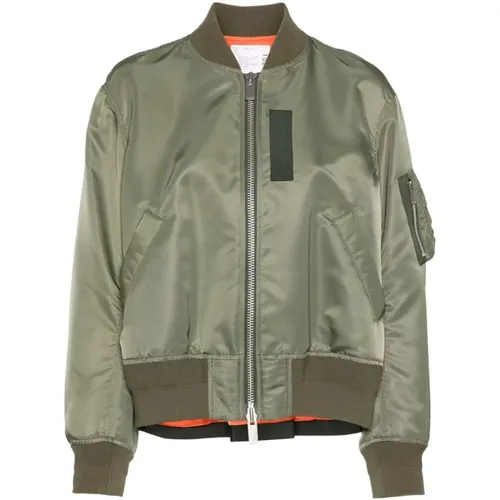 Jackets > Bomber Jackets - - Sacai - Modalova