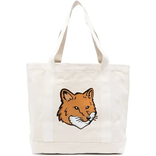 Bags > Tote Bags - - Maison Kitsuné - Modalova