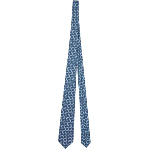 Kiton - Accessories > Ties - Blue - Kiton - Modalova