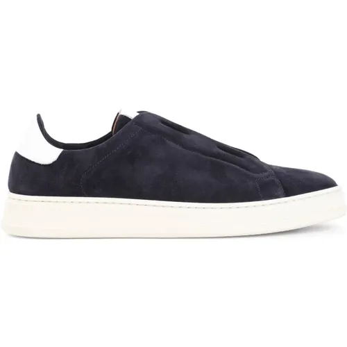 Kiton - Shoes > Sneakers - Blue - Kiton - Modalova